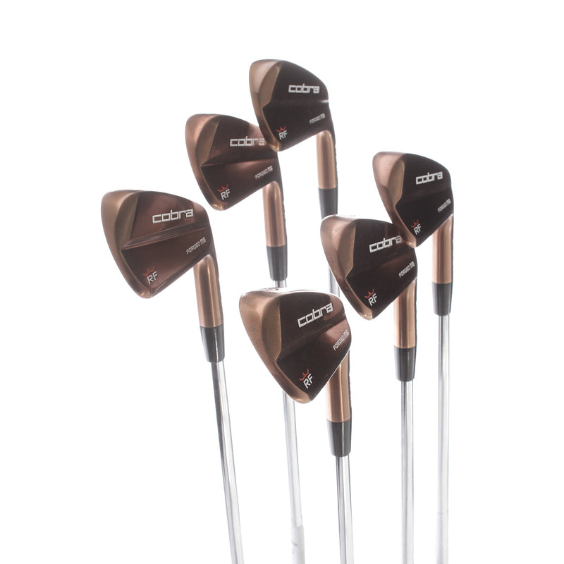 Cobra Forged Tec Copper Steel Mens Right Hand Irons 5-PW    Regular - KBS Tour Lite