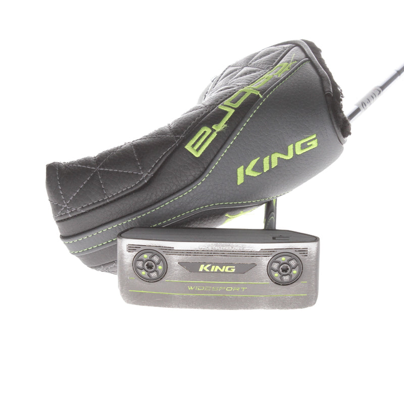 Cobra Kibng Widesport Mens Right Hand Putter 33" Blade - KBS 120 Putter Lamkin Square Top