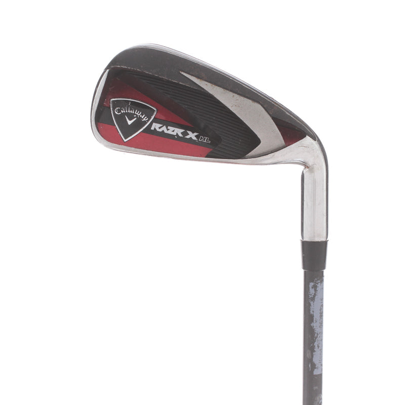 Callaway Razr X HL Graphite Mens Right Hand 6 Iron Regular - Callaway 75g