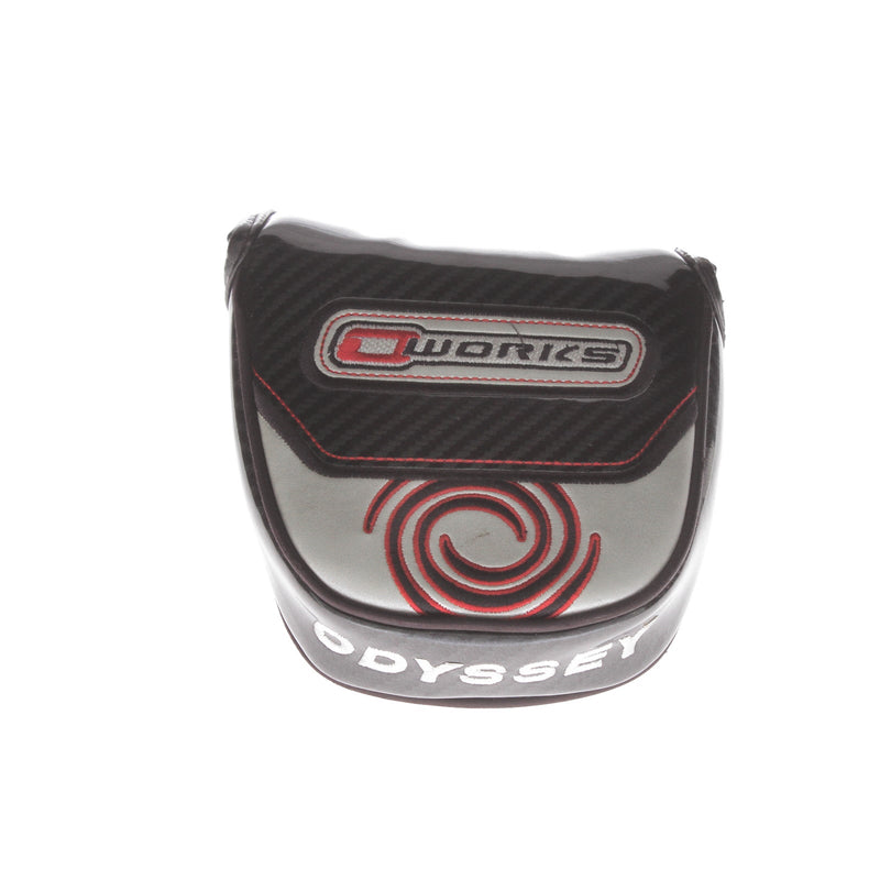 Odyssey O-Works 2-Ball Fang Black Mens Right Hand Putter 34" Mallet - Odyssey Super Stroke Mid Slim 2.0