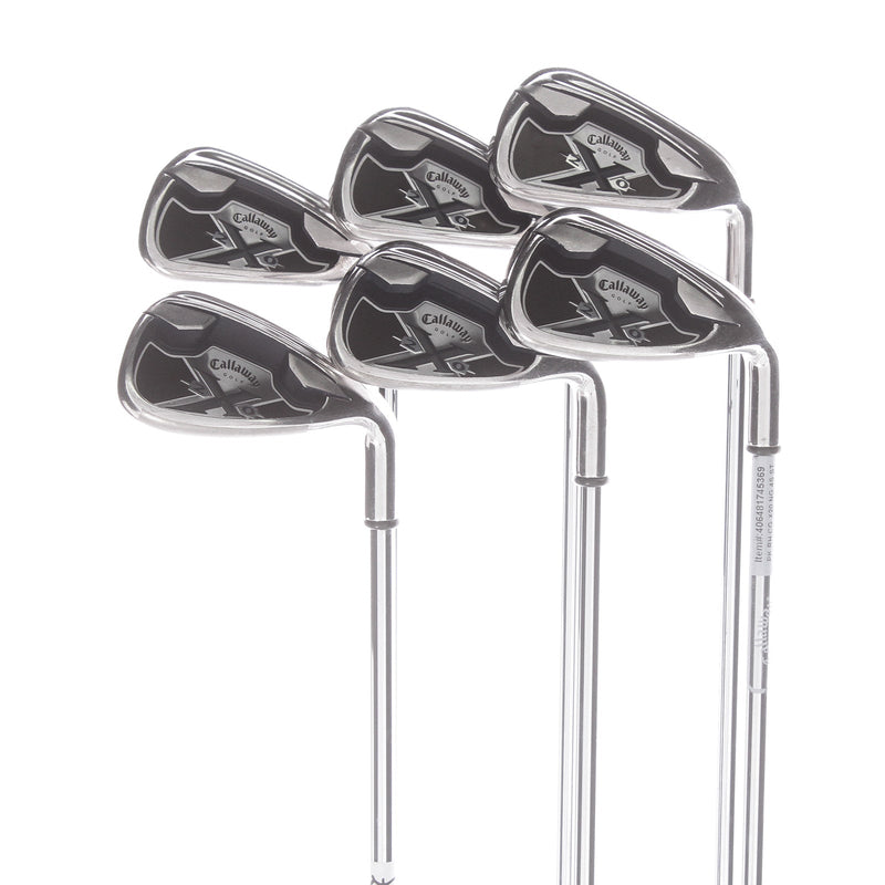 Callaway X-20 Steel Mens Right Hand Irons 5-PW Uniflex - Callaway