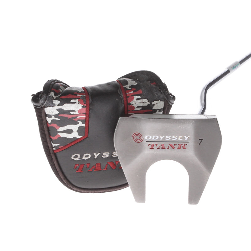 Odyssey Tank 7 Mens Right Hand Putter 33" Mallet - Super Stroke Slim 3.0