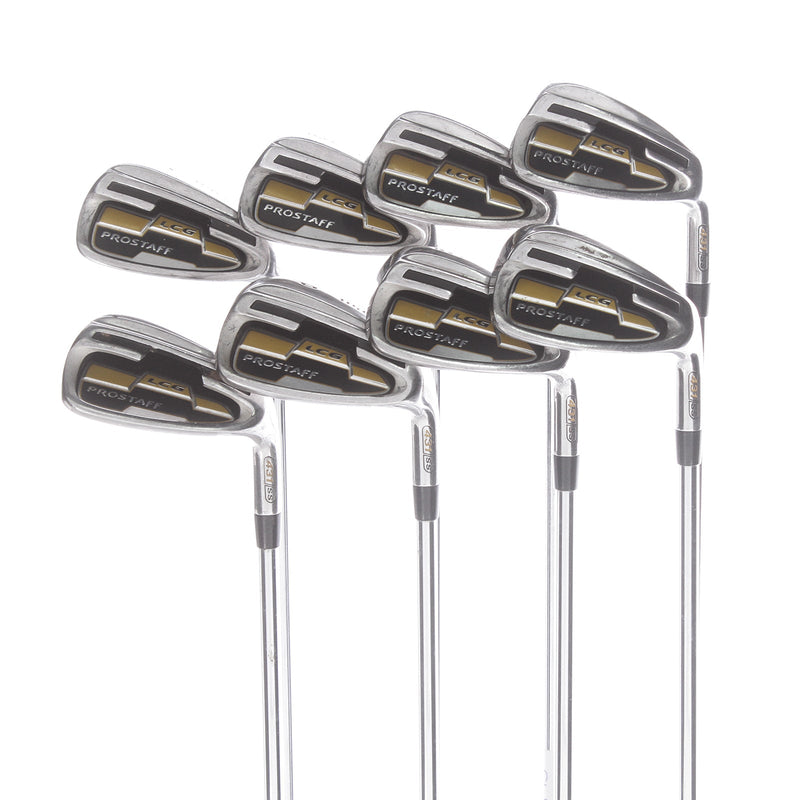 Wilson LCG 431 SS Steel Mens Right Hand Irons 4-SW -2"   Teen - Wilson True Temper