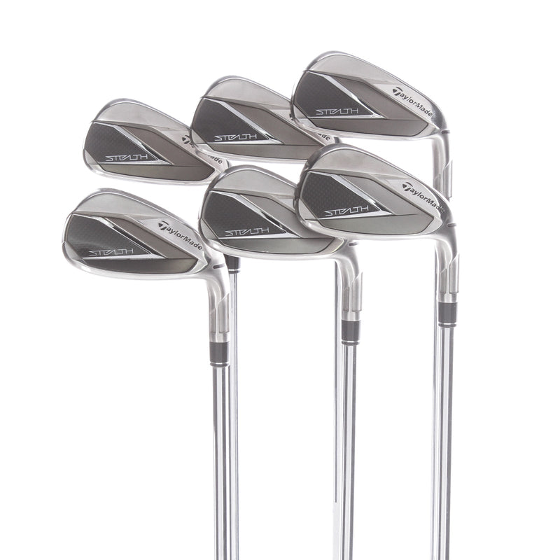 TaylorMade Stealth Steel Mens Right Hand Irons 5-PW Stiff - KBS Max 85