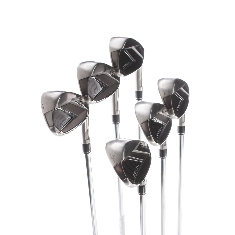 TaylorMade Stealth Steel Mens Right Hand Irons 5-PW Stiff - KBS Max 85