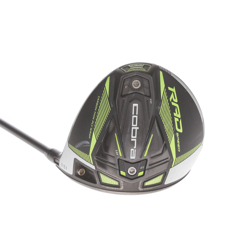 Cobra RadSpeed Graphite Mens Right Hand Driver 10.5* Stiff - Motore X F3 6