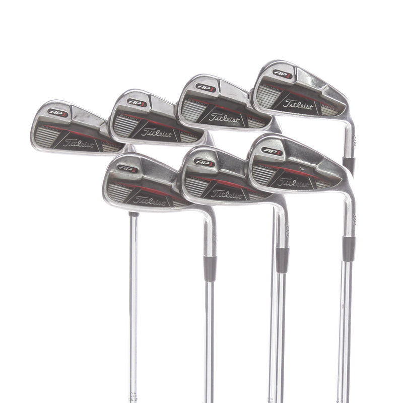 Titleist AP1 710 Steel Mens Right Hand Irons 4-PW Stiff - True Temper Dynamic Gold S300