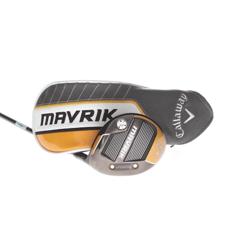 Callaway Mavrik Graphite Mens Right Hand Fairway 3+ Wood 13.5* Stiff - Evenflow Riptide 60