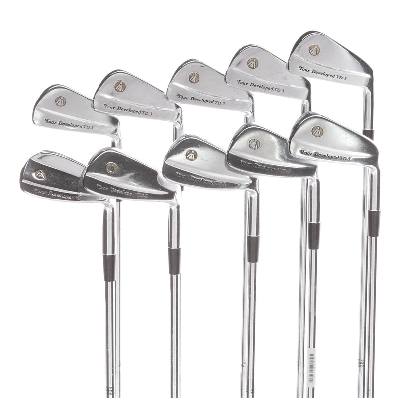 Mitsushiba Tour Developed TD-3 Steel Mens Right Hand Irons 2-SW Regular - Dynamic Gold R400U