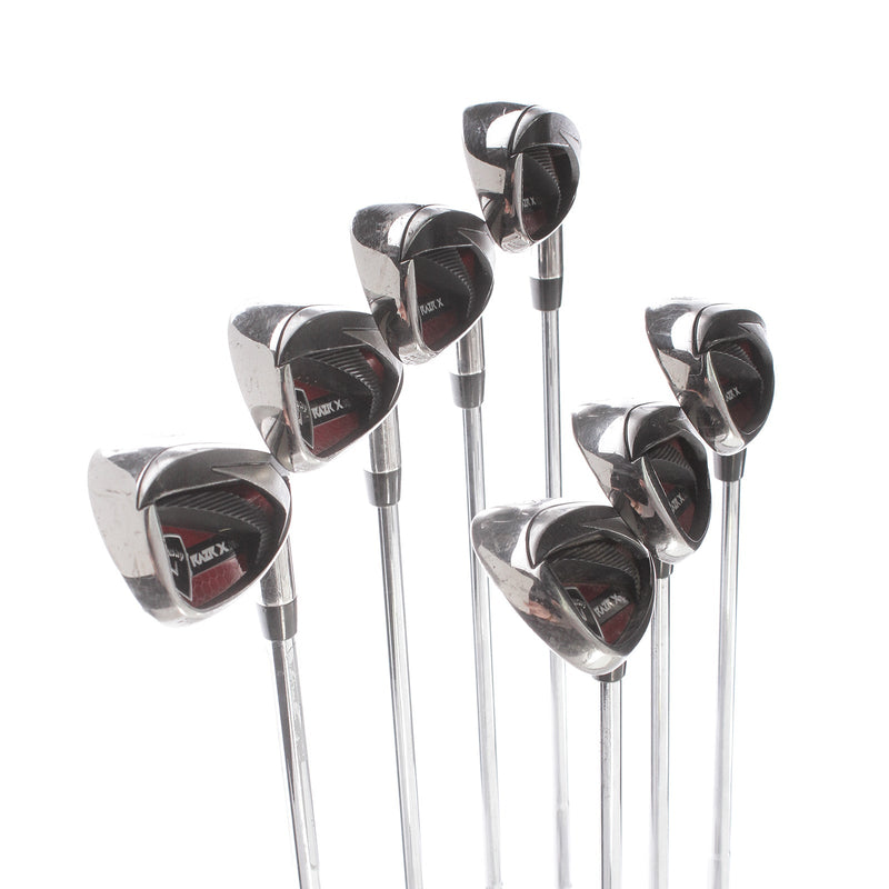 Callaway RAZR X Steel Mens Right Hand Irons 5-SW Uniflex - True Temper M-10 XP