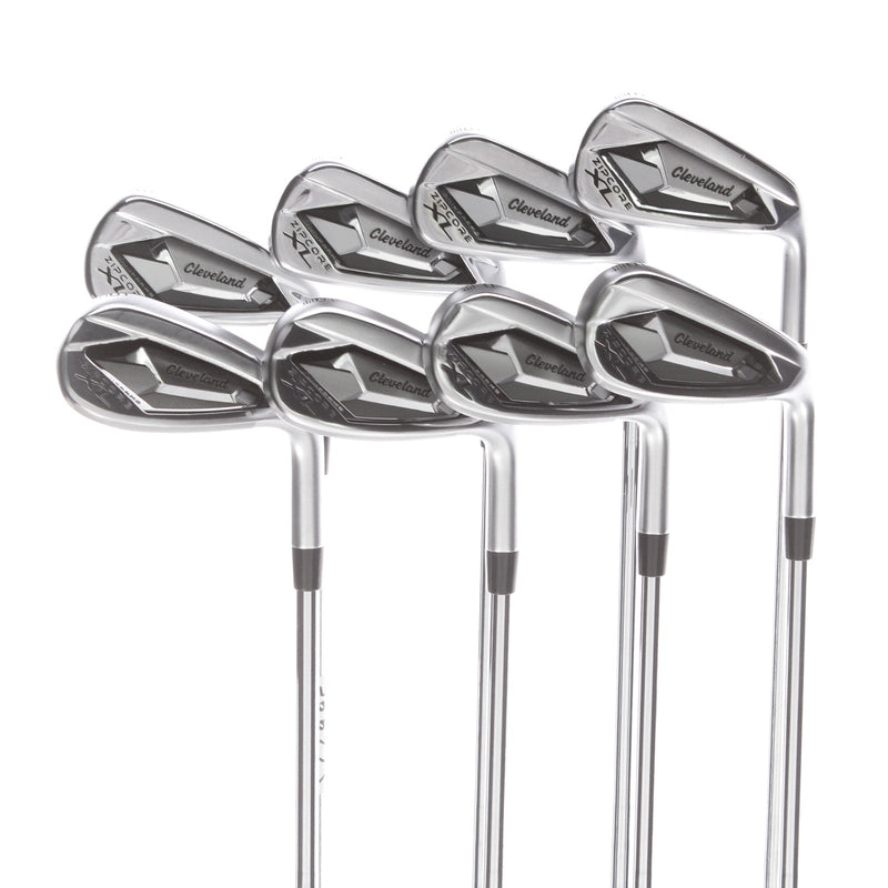 Cleveland Zipcore XL Steel Mens Right Hand Irons 5-GW+SW Regular - KBS Tour Lite