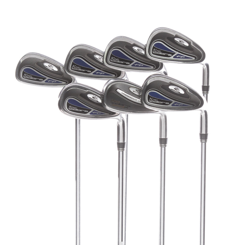 Cobra FP Steel Mens Right Hand Irons 5-GW Regular - NSPro 1030H