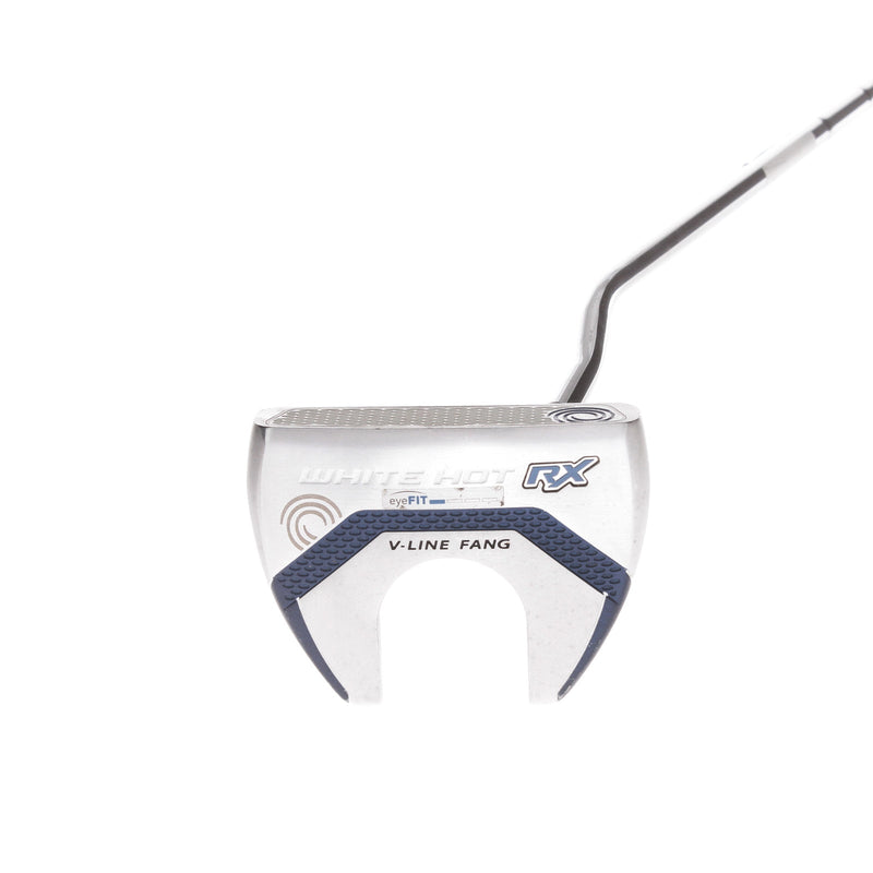 Odyssey White Hot RX V-Line Fang Mens Right Hand Putter 34" Mallet - Super Stroke GTR 2.0