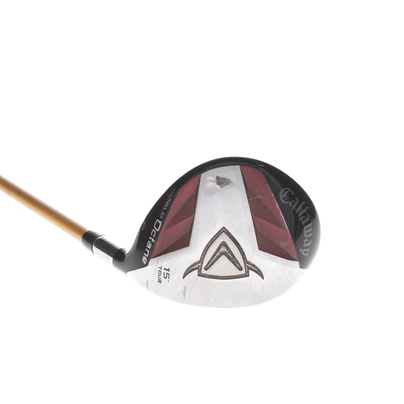 Callaway Diablo Octane Graphite Mens Right Hand Fairway 3 Wood 15* Stiff - UST Mamiya ProForce V2