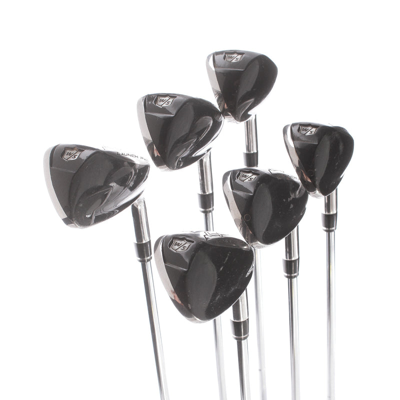 Wilson Staff Launch Pads Steel Mens Right Hand Irons 5-PW Regular - KBS Tour 80