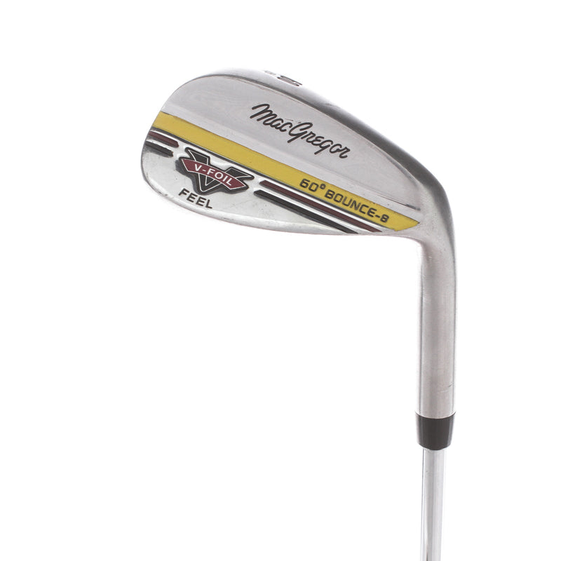 MacGregor V-Foil Feel Steel Mens Right Hand Lob Wedge 60* Regular - MacGregor