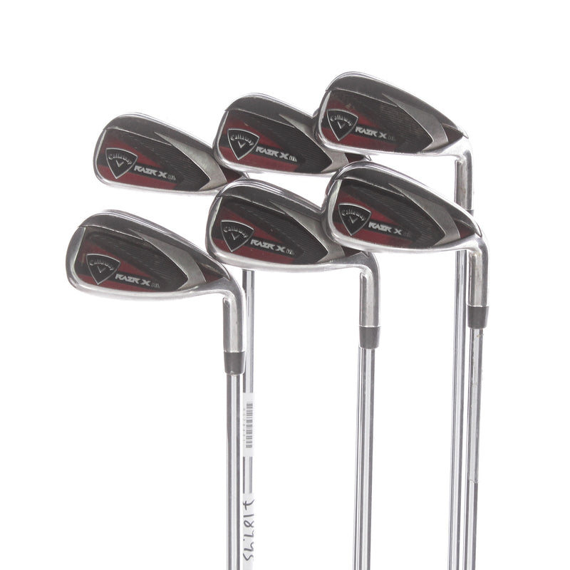 Callaway RAZR X HL Steel Mens Right Hand Irons 5-PW Uniflex - True Temper M-10 XP