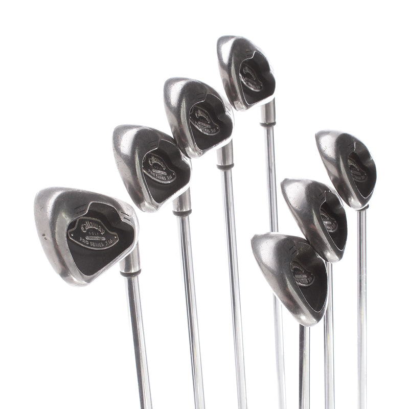 Callaway X-16 Pro Series Steel Mens Right Hand Irons 4-PW Regular - Callaway