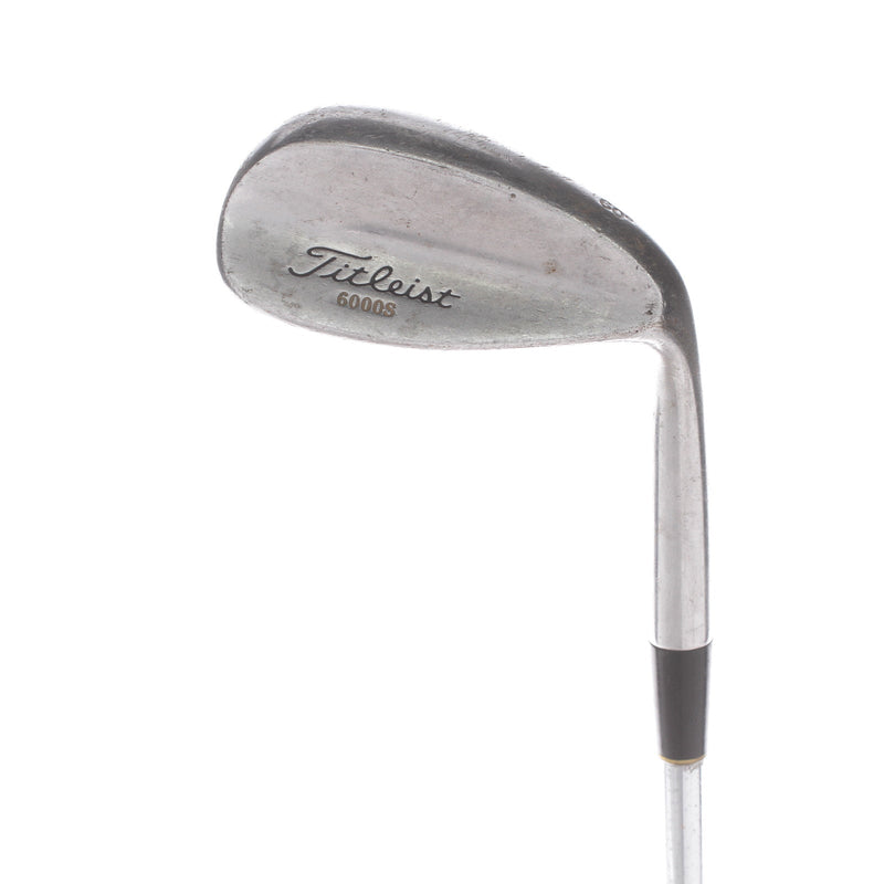 Titleist 6000S Steel Mens Right Hand Lob Wedge 60* Wedge - Dynamic Gold