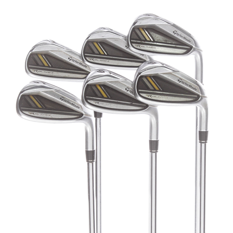 TaylorMade Rocketbladez Steel Mens Right Hand Irons 5-PW Regular - TaylorMade Rocketfuel