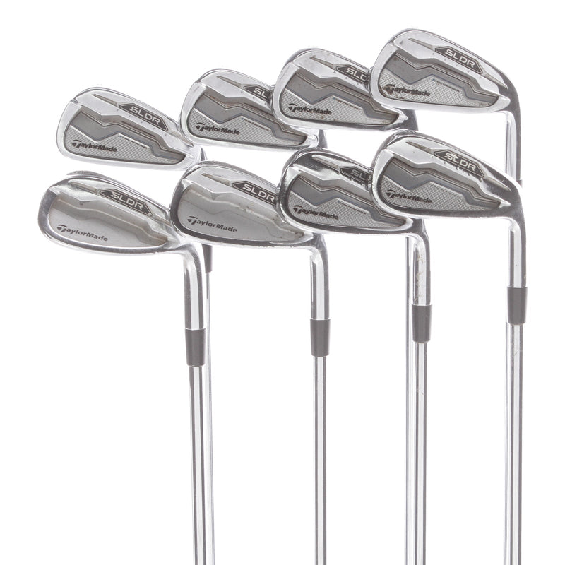 TaylorMade SLDR Steel Mens Right Hand Irons 4-SW Regular - KBS Tour C-Taper 90