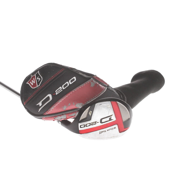 Wilson D200 Graphite Mens Right Hand 3 Hybrid 19* Regular - UST Mamiya Elements Chrome 54FR