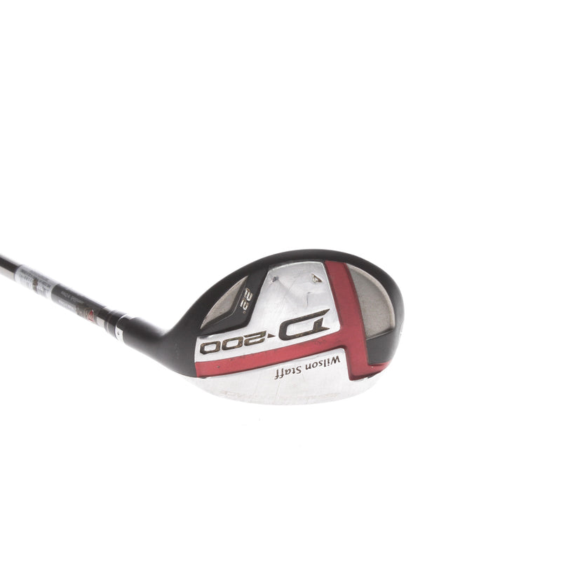 Wilson D200 Graphite Mens Right Hand 4 Hybrid 22* Regular - UST Mamiya Elements Chrome 54FR