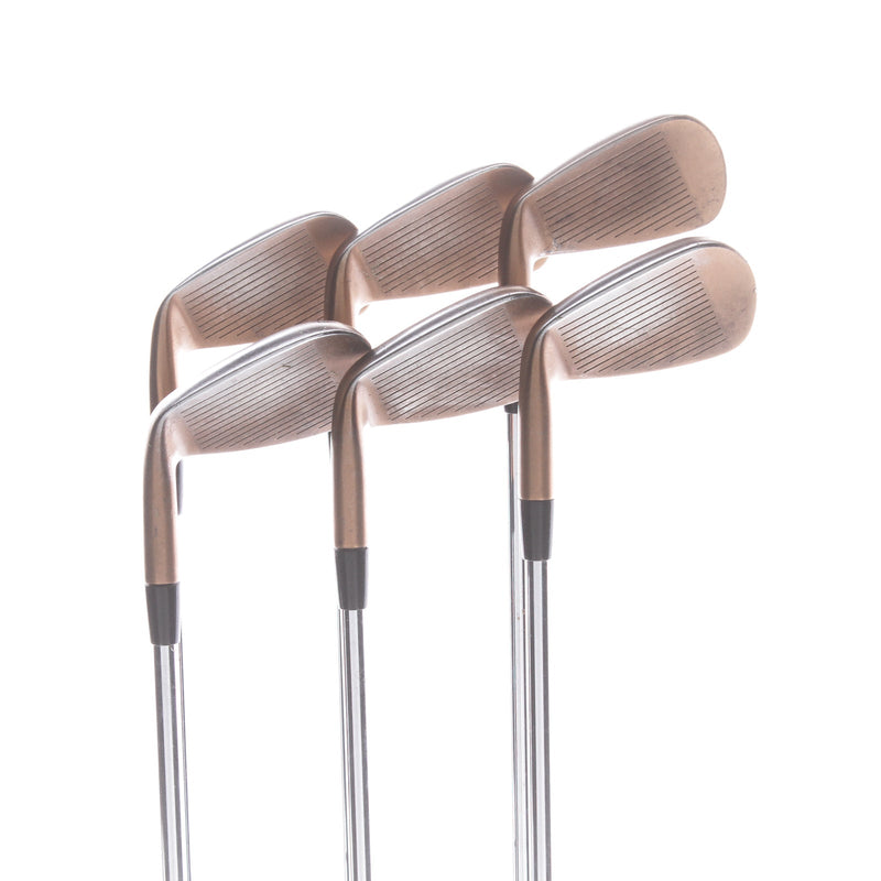 Cobra King Forged Tec Copper Steel Mens Right Hand Irons 5-PW Regular - KBS $-Taper Lite