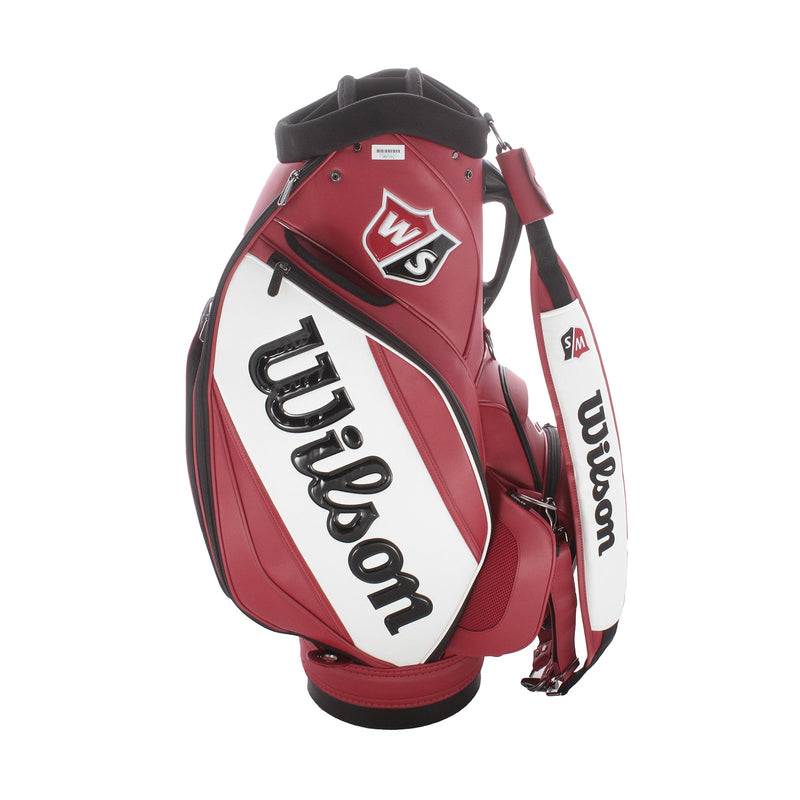 Wilson Staff Cart Bag - Red/White/Black