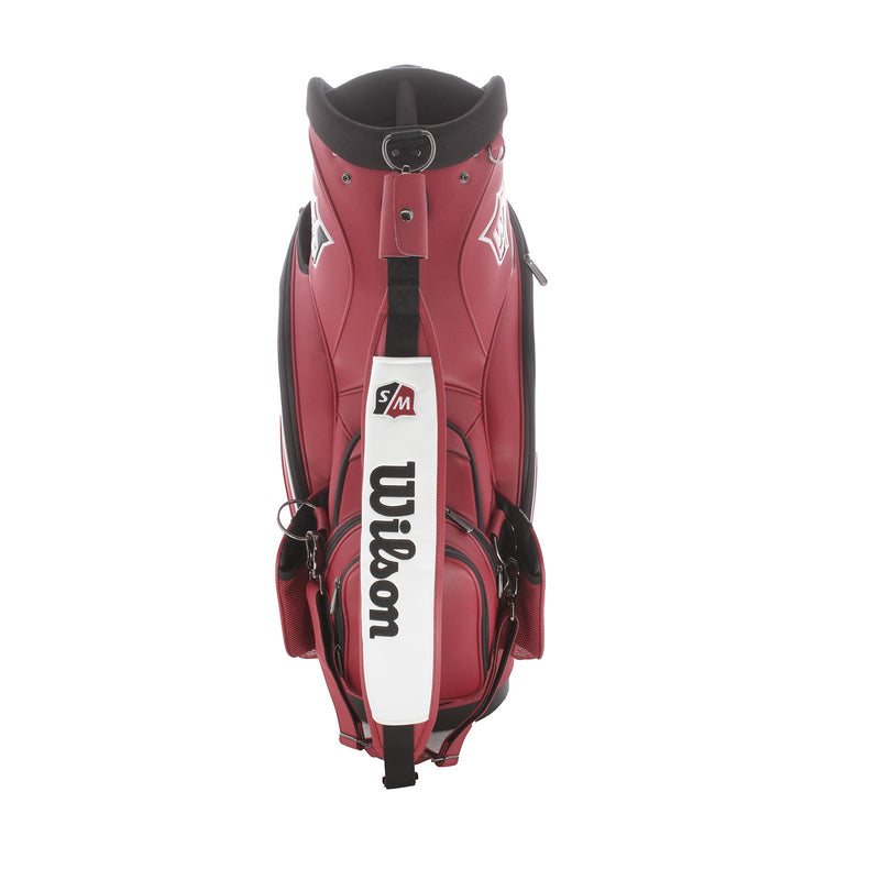 Wilson Staff Cart Bag - Red/White/Black