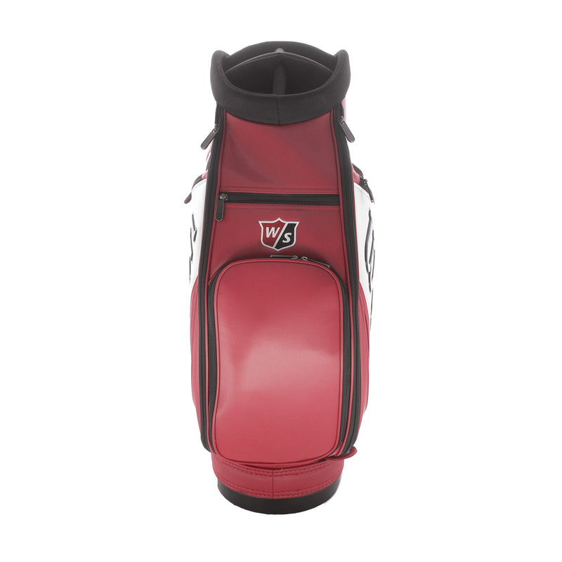 Wilson Staff Cart Bag - Red/White/Black