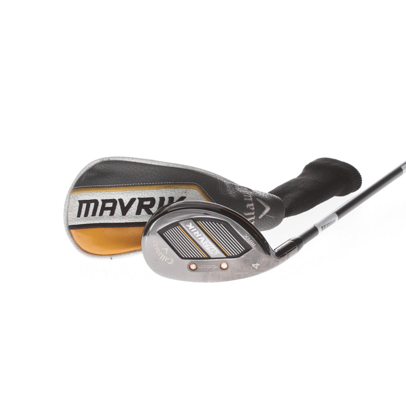 Callaway Mavrik Max Graphite Mens Left Hand 4 Hybrid 21* Regular - Catalyst 65