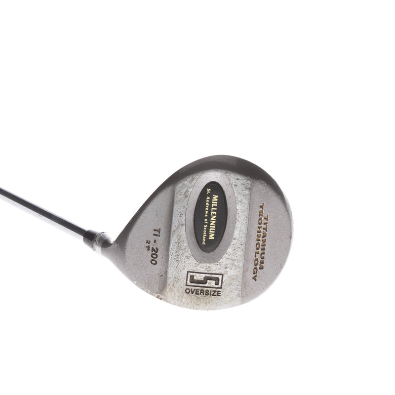 St Andrews Ti-200 Oversize Steel Mens Right Hand Fairway 5 Wood 21* Regular - True Temper