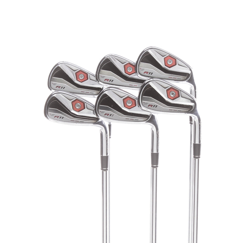 TaylorMade R11 Steel Mens Right Hand Irons 5-PW Regular - KBS 90