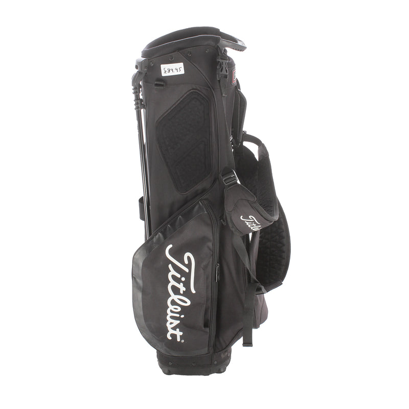 Titleist StaDry Stand Bag - Black/Red