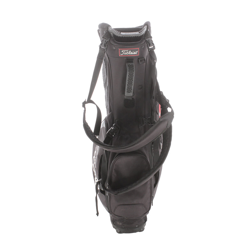 Titleist StaDry Stand Bag - Black/Red