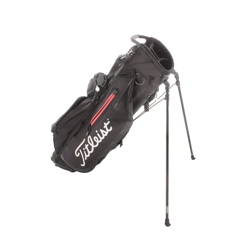 Titleist StaDry Stand Bag - Black/Red