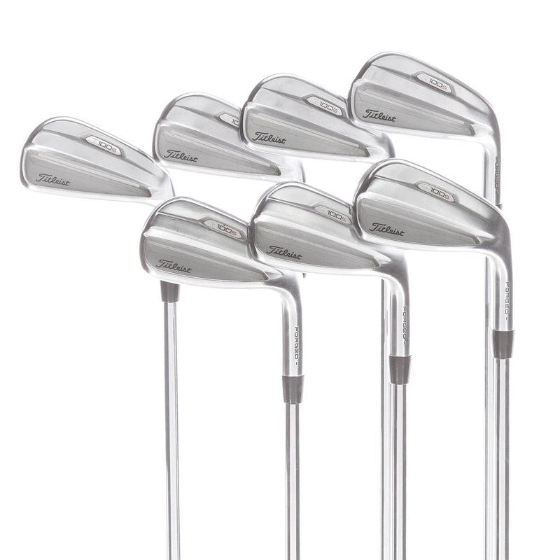 Titleist T100s Steel Mens Right Hand Irons 4-PW Stiff - Project X LZ 6.0 120g