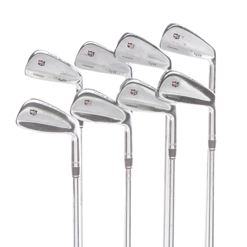 Wilson FG Tour 59 Steel Mens Right Hand Irons 3-PW Regular - Rifle Project X 5.5