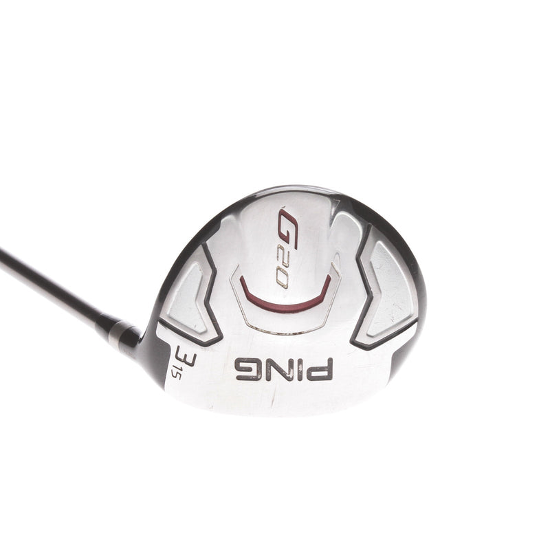 Ping G20 Graphite Mens Right Hand Fairway 3 Wood 15* Regular - Ping TFC 169 F