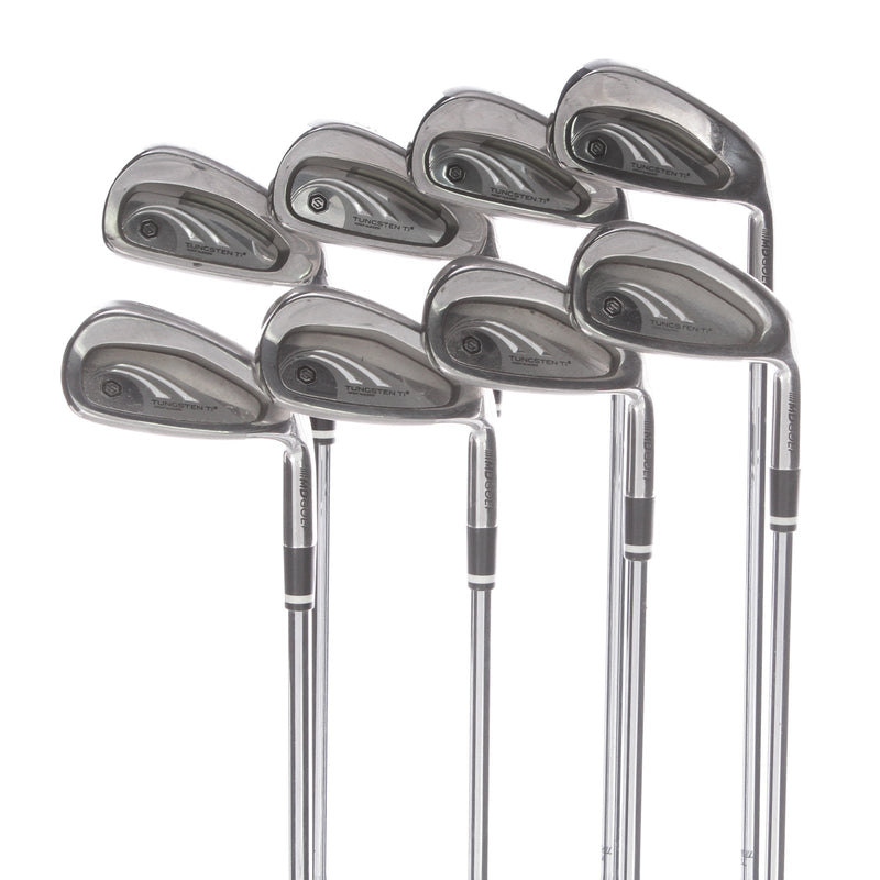 MD Golf Tungsten Ti 2 Steel Mens Right Hand Irons 3-PW Regular - Tru Temper Release