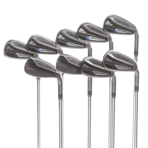 TaylorMade Speedblade Steel Mens Right Hand Irons 4-PW+AW+SW Regular - TaylorMade Speedblade