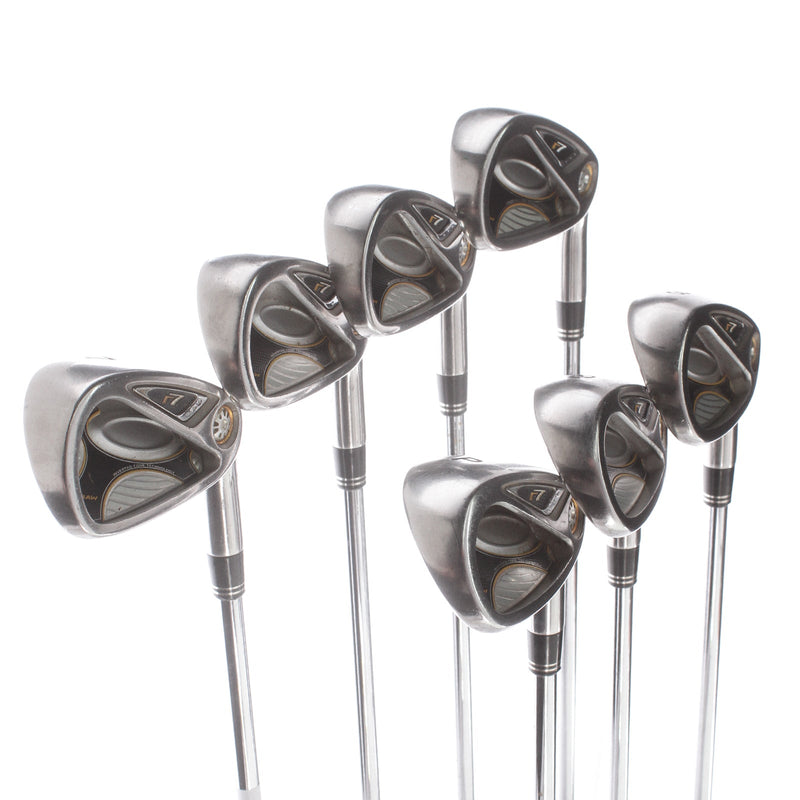 TaylorMade r7 Draw Steel Mens Right Hand Irons 4-PW Regular - TaylorMade Step 90