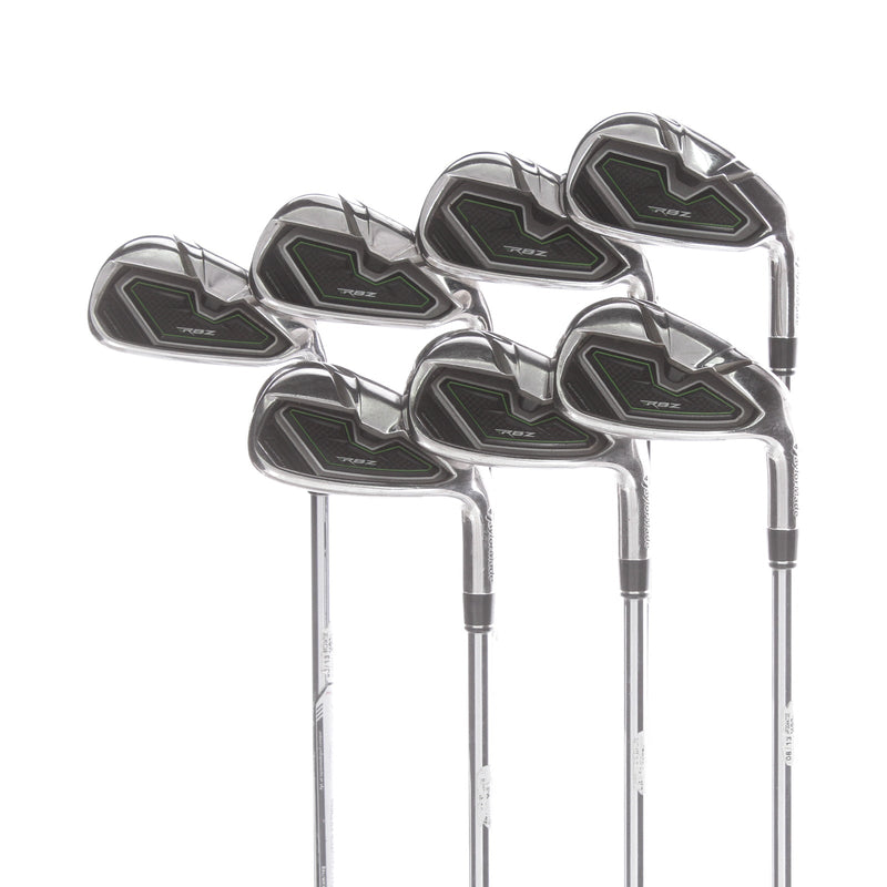 TaylorMade RBZ Steel Mens Right Hand Irons 4-PW Regular - TaylorMade RBZ Steel