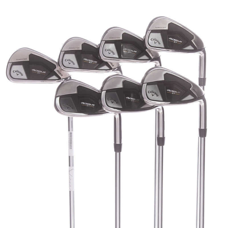 Callaway Rogue ST Max Steel Mens Right Hand Irons 4-PW Regular - Elevate MPH 95 R