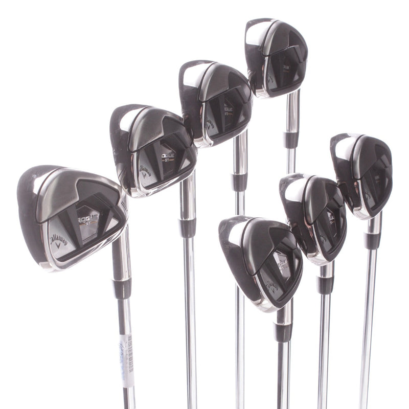 Callaway Rogue ST Max Steel Mens Right Hand Irons 4-PW Regular - Elevate MPH 95 R