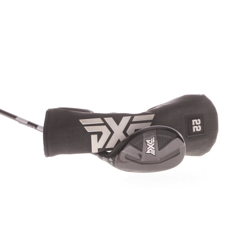 PXG O211 2023 Graphite Mens Right Hand 4 Hybrid 22 Degree Regular - Mitsushiba 70