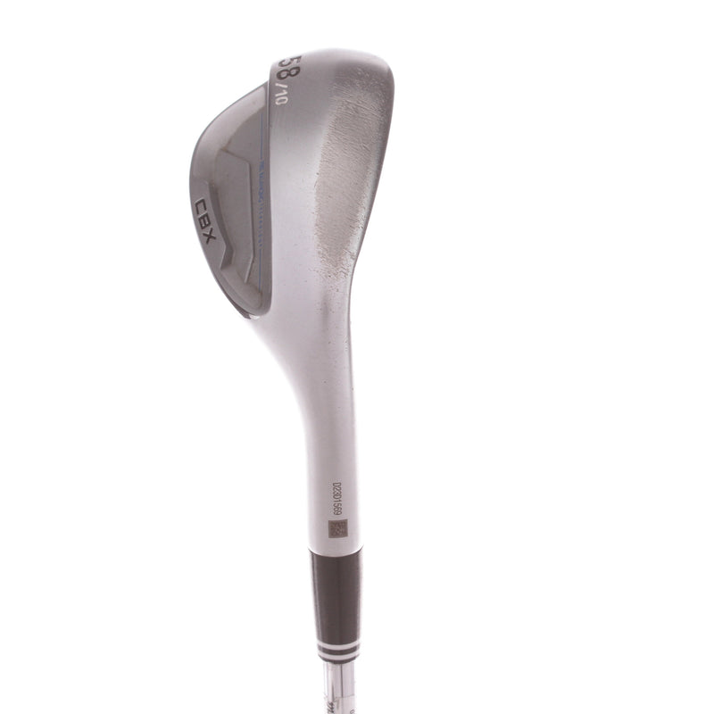 Cleveland CBX Mens Right Hand Steel Lob Wedge 58 Degree 10 Bounce Wedge - Dynamic Gold 115