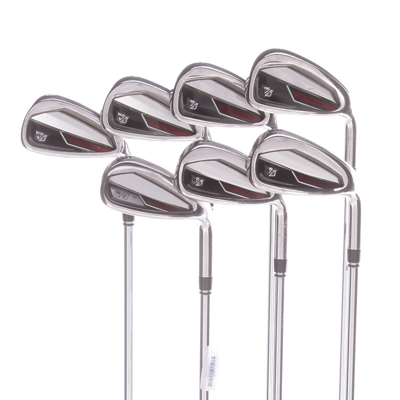 Wilson Dyna-Powered Steel Men's Right Irons 5-SW Regular - Max KBS Ultralite