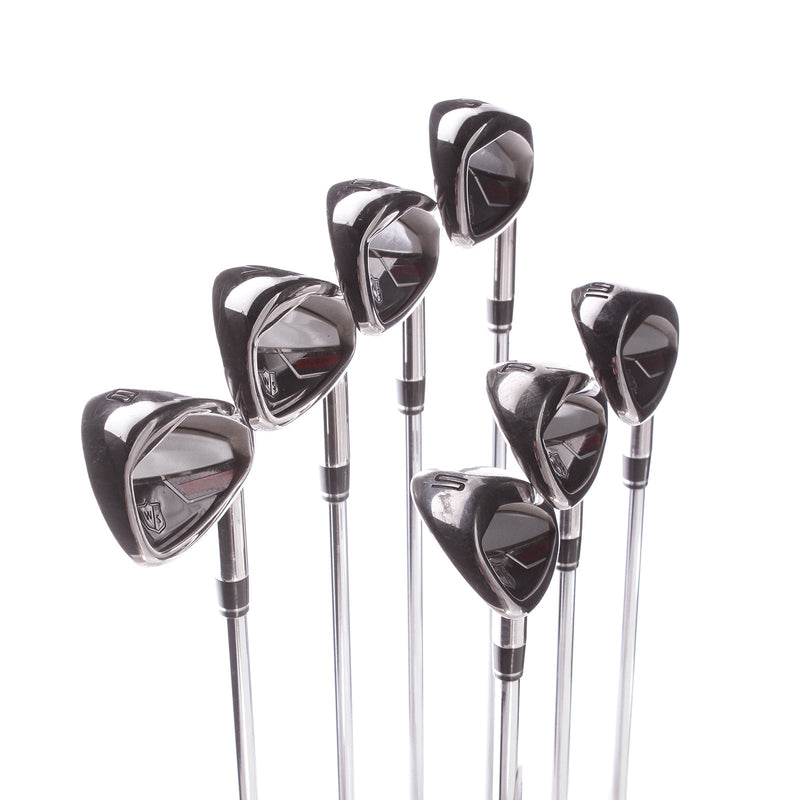 Wilson Dyna-Powered Steel Men's Right Irons 5-SW Regular - Max KBS Ultralite